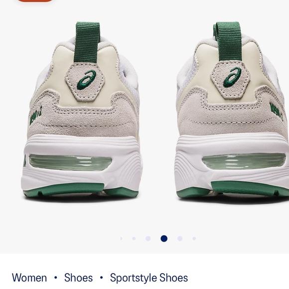 ASICS
WOMEN GEL-1090 V2
RUNNING SHOE size 11 men 9 gently used COLOR:WHITE/green - Picture 14 of 14